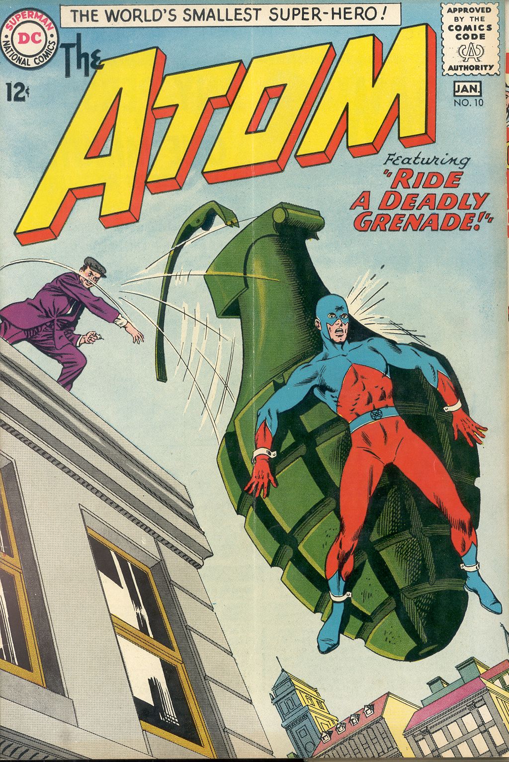 The Atom (1962) #10 cover