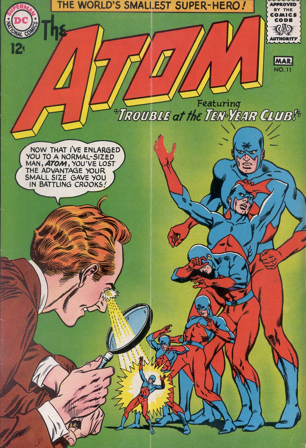The Atom (1962) #11 cover