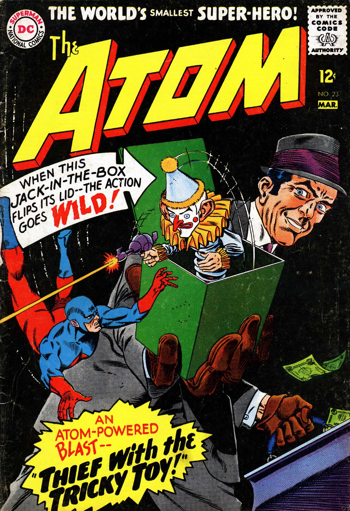 The Atom (1962) #23 cover