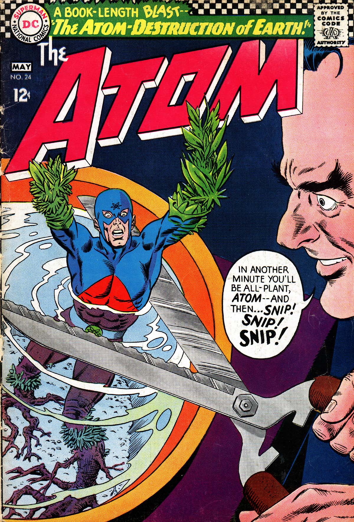 The Atom (1962) #24 cover