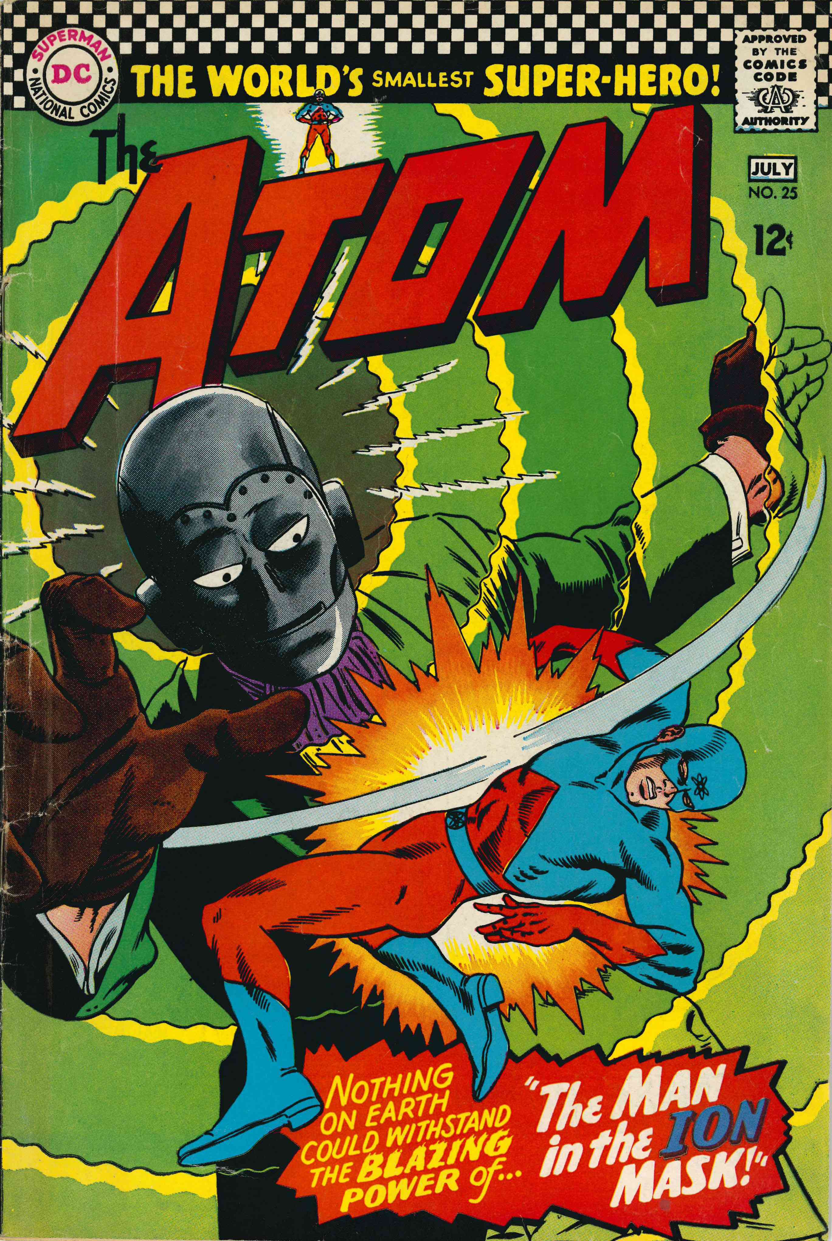 The Atom (1962) #25 cover
