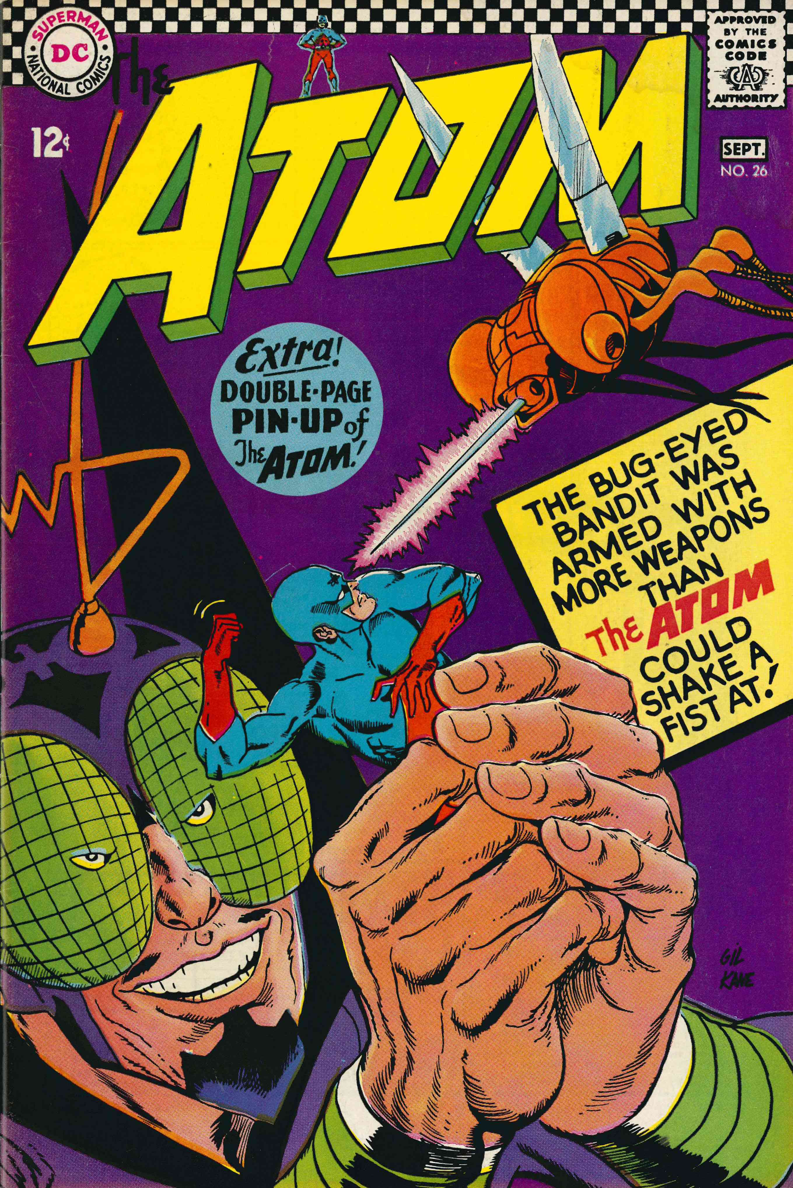 The Atom (1962) #26 cover
