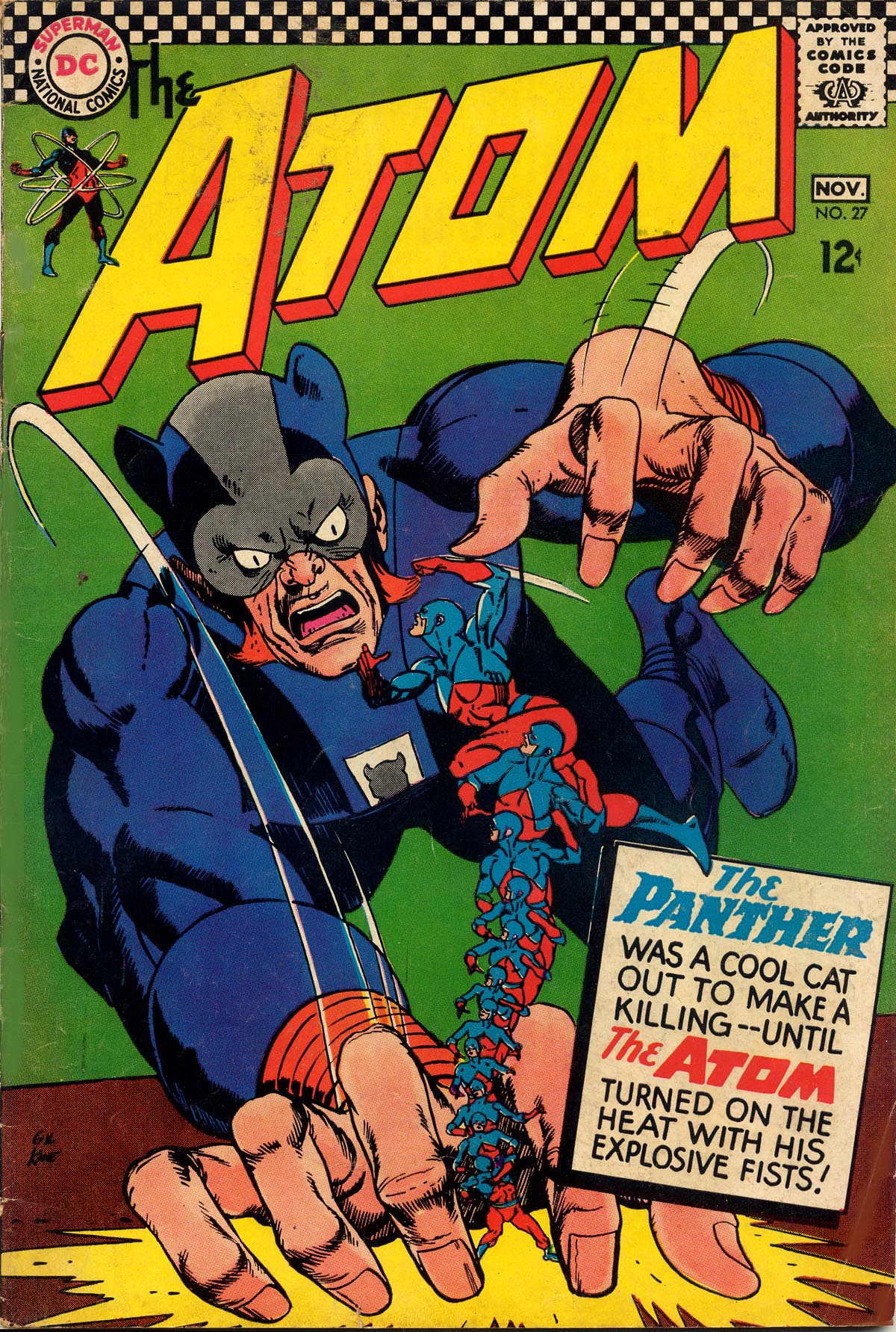The Atom (1962) #27 cover