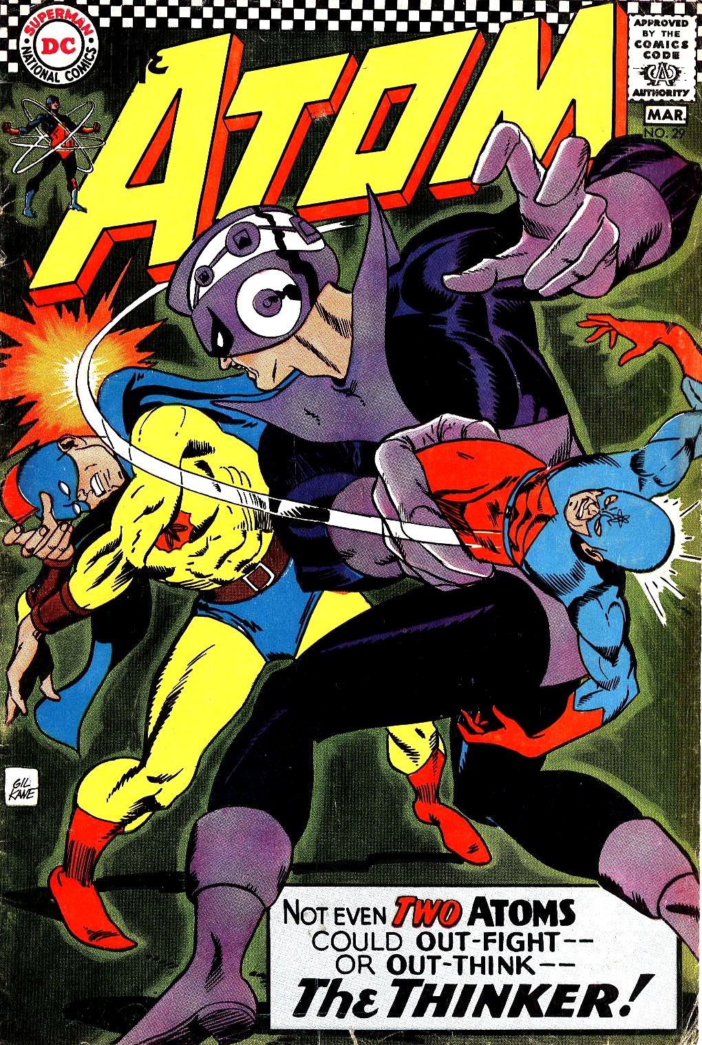 The Atom (1962) #29 cover