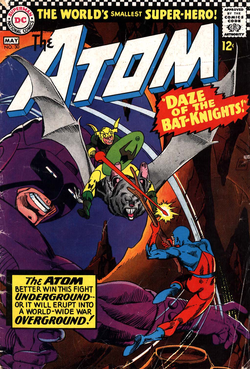 The Atom (1962) #30 cover