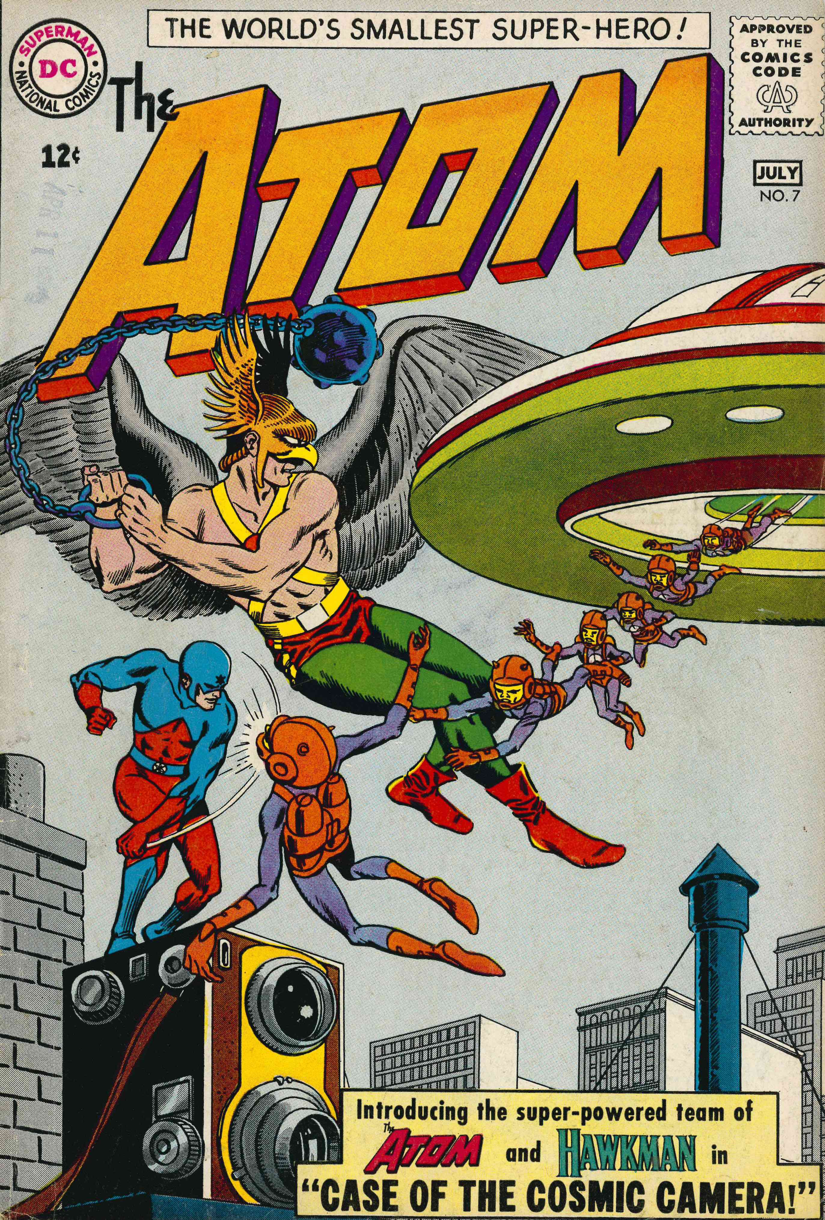 The Atom (1962) #7 cover