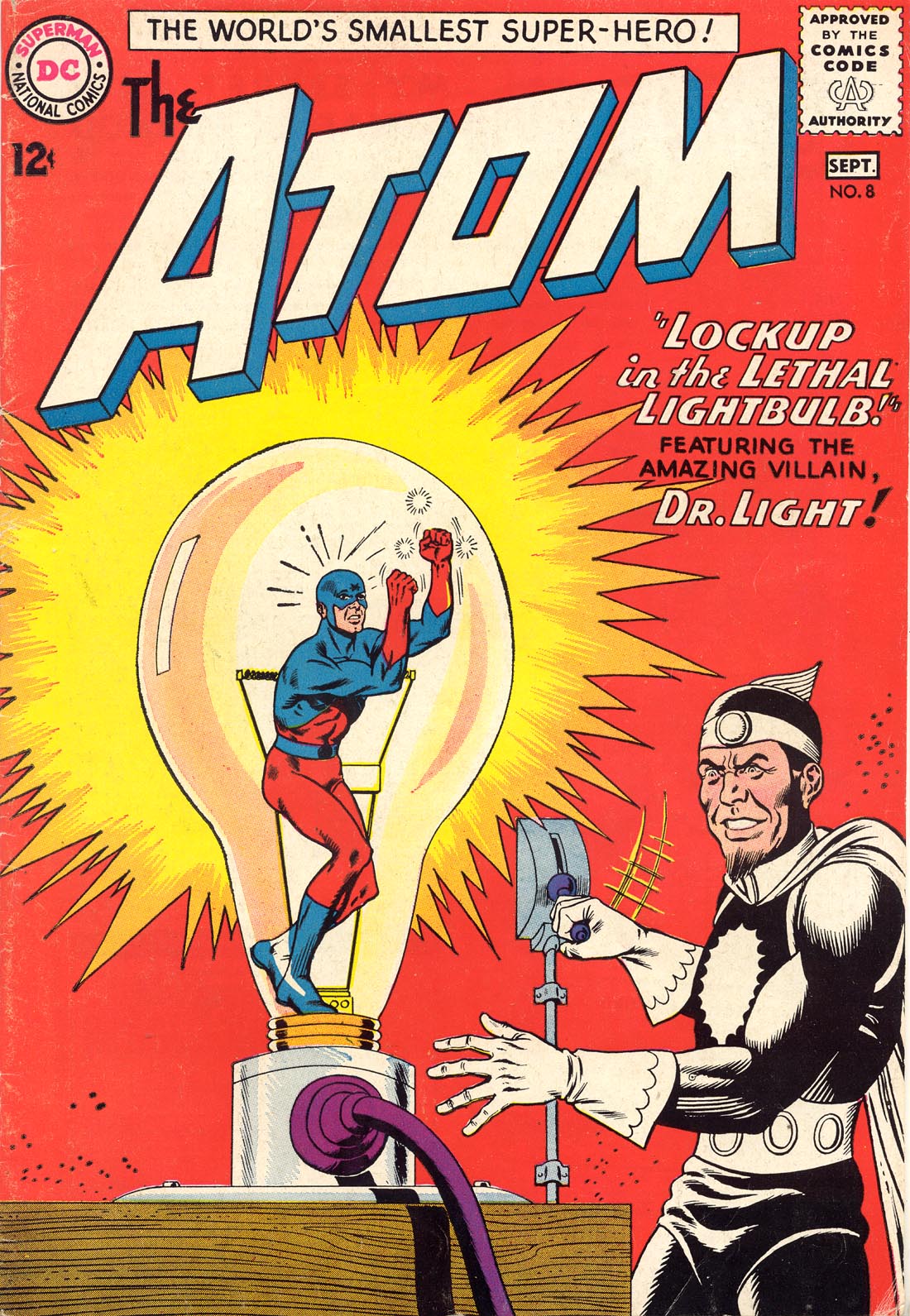The Atom (1962) #8 cover