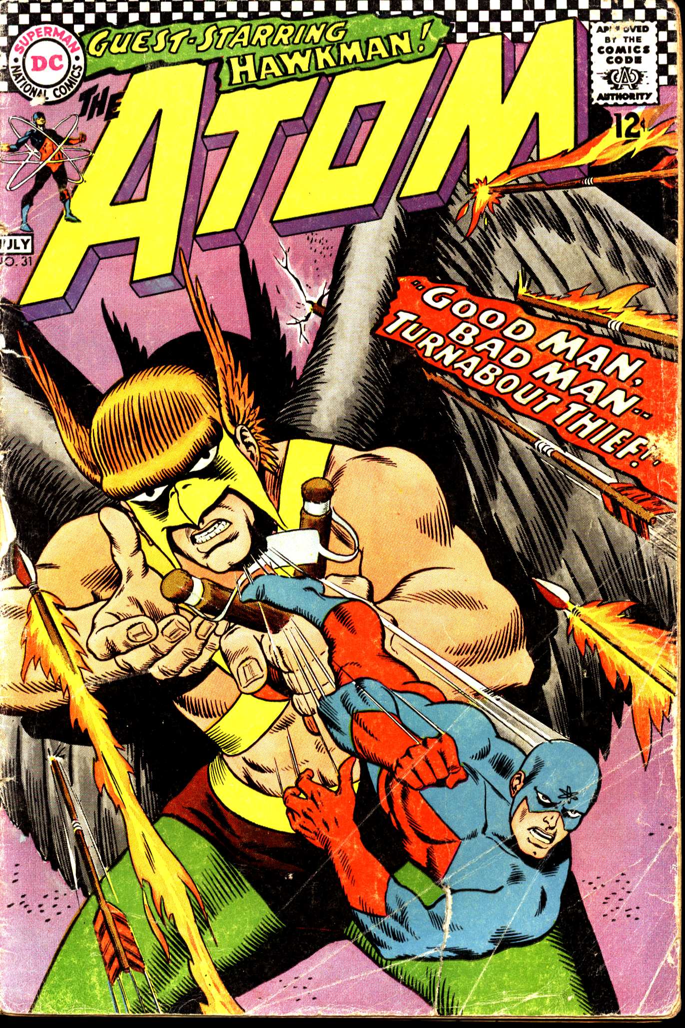 The Atom (1962) #31 cover