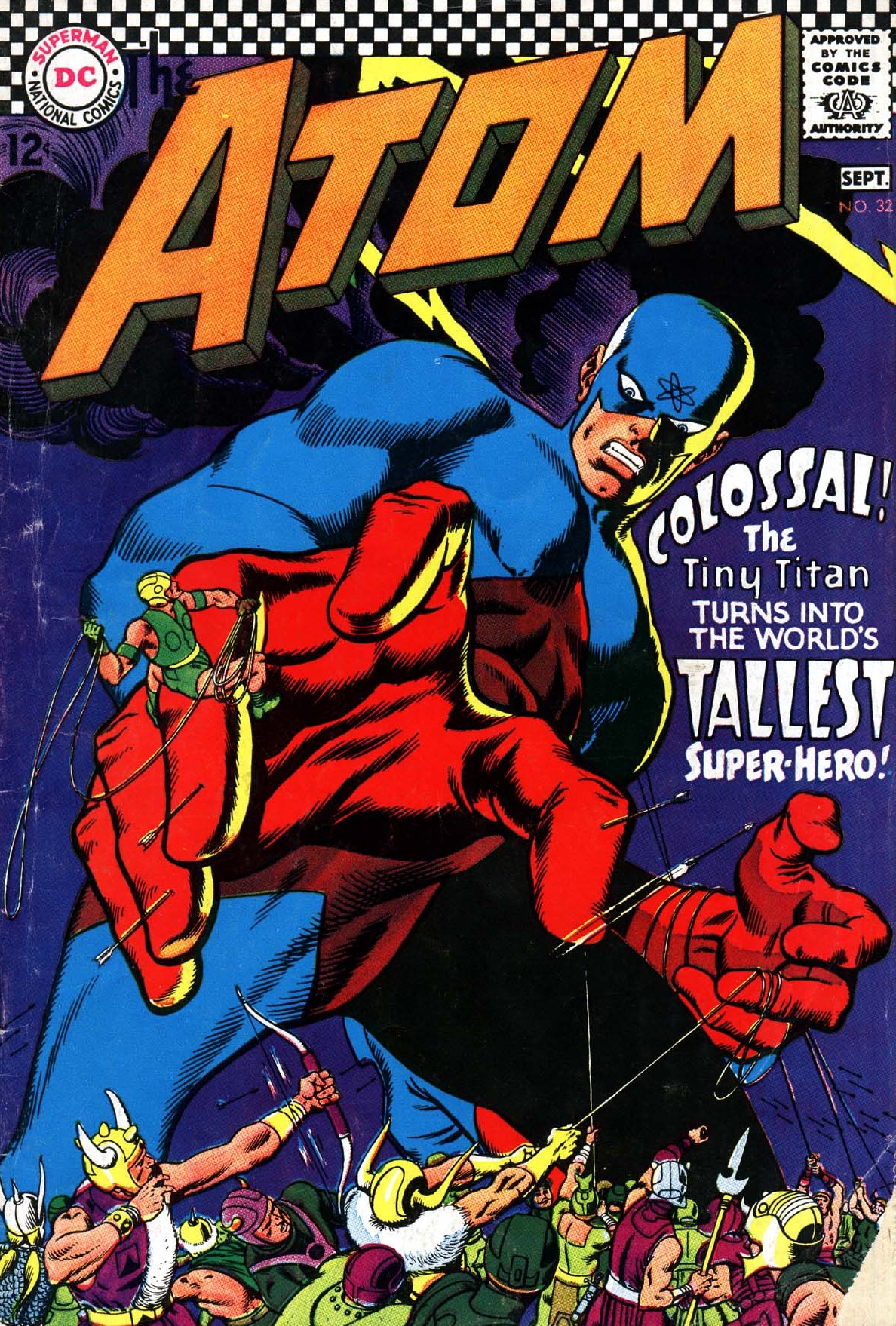 The Atom (1962) #32 cover