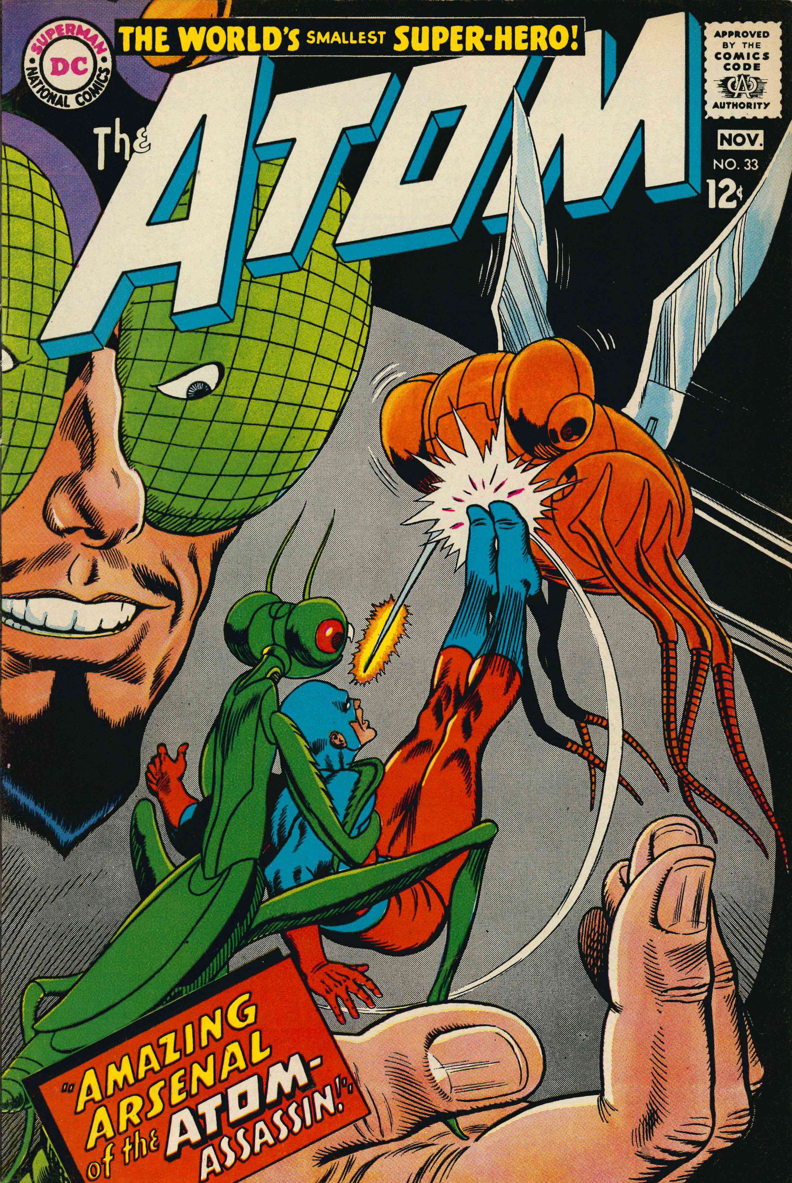 The Atom (1962) #33 cover
