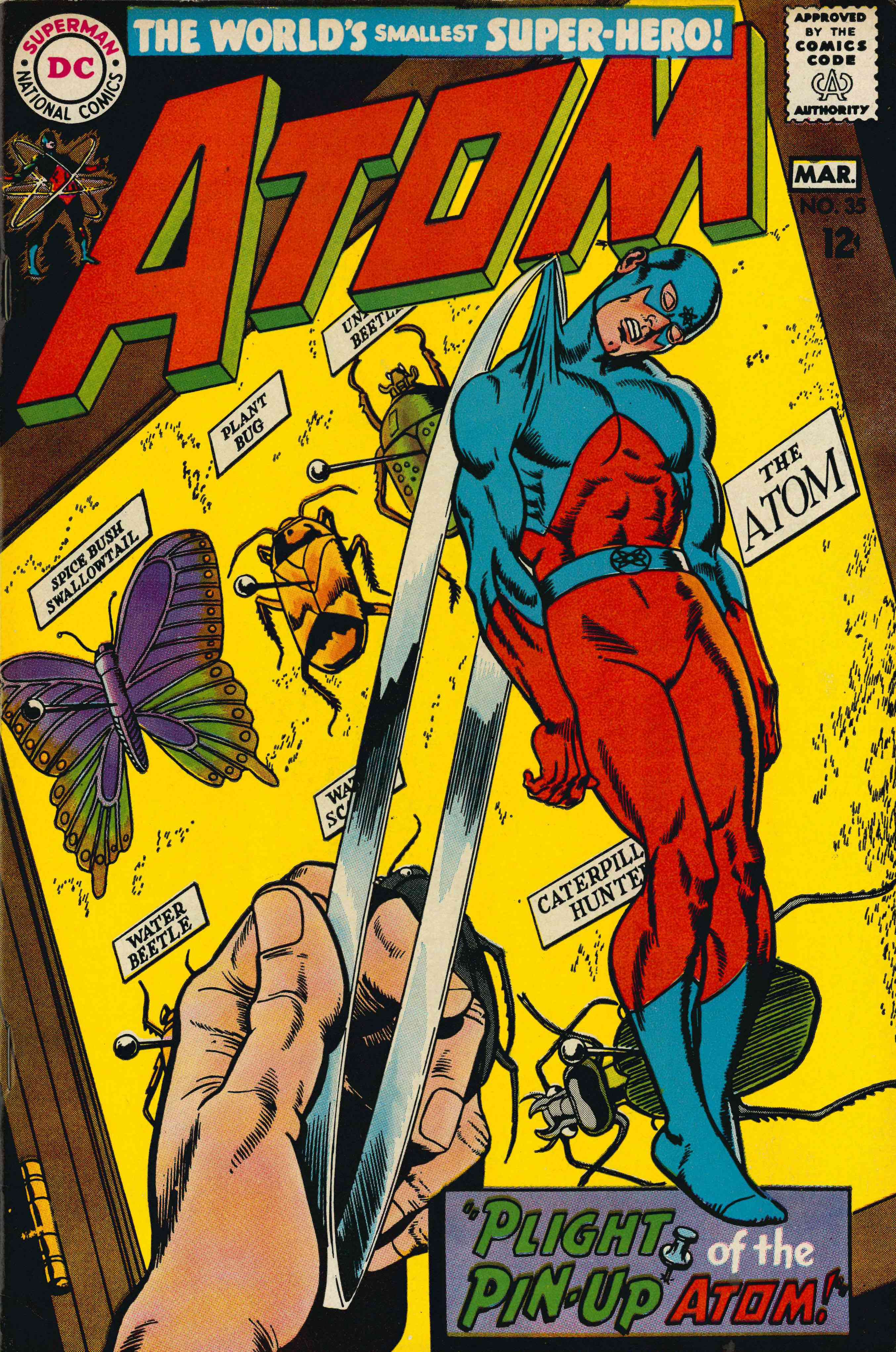 The Atom (1962) #35 cover