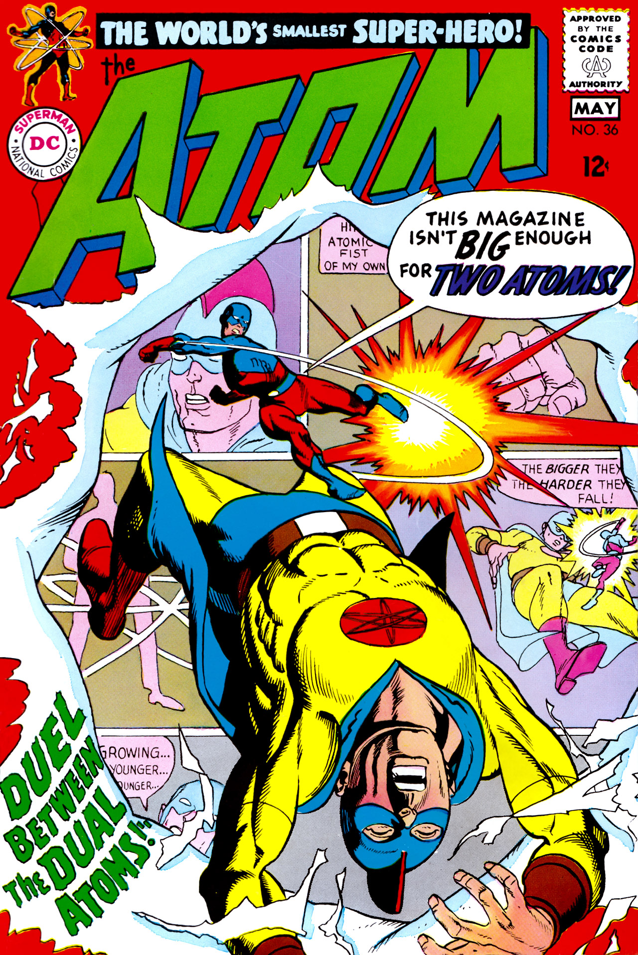 The Atom (1962) #36 cover