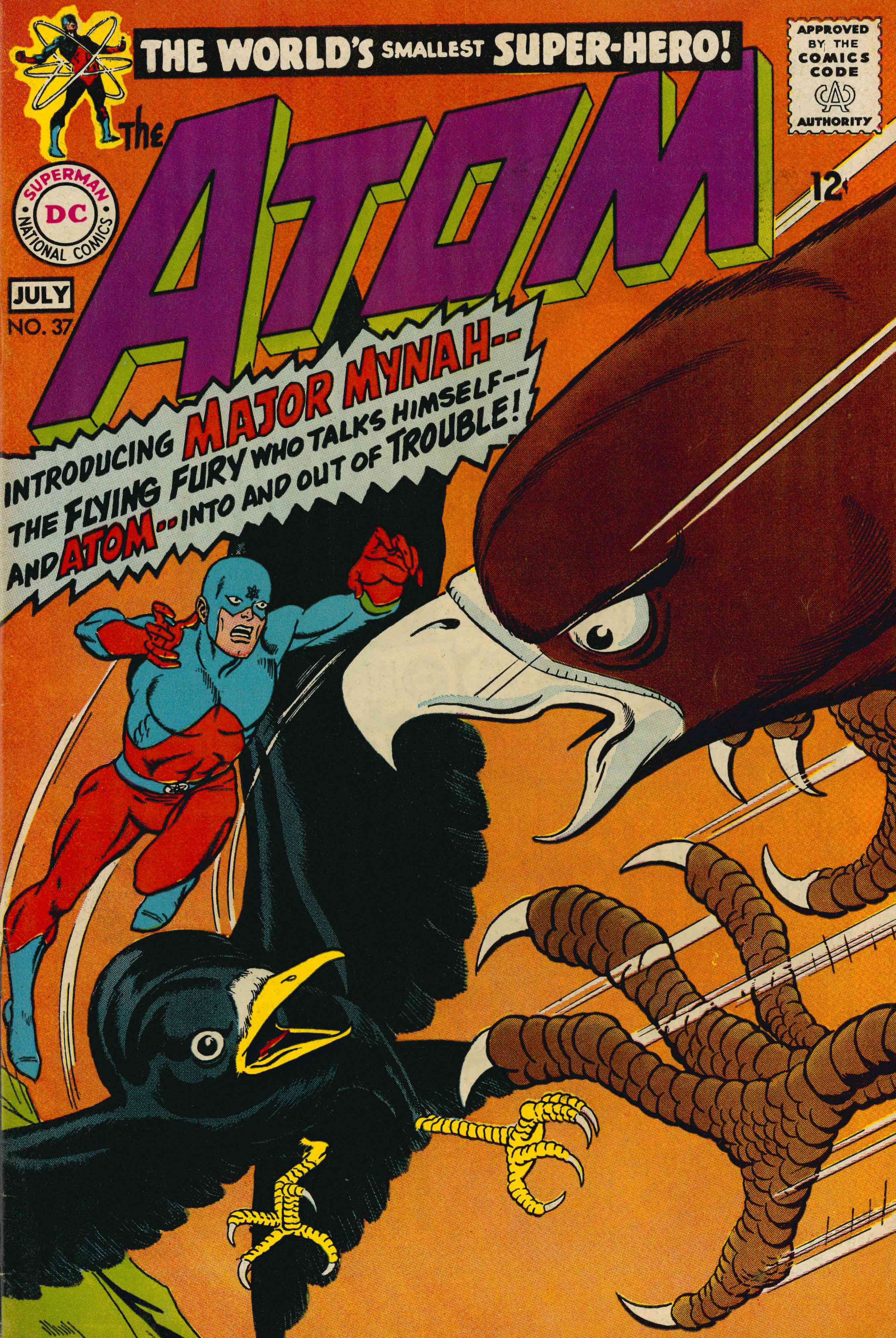 The Atom (1962) #37 cover