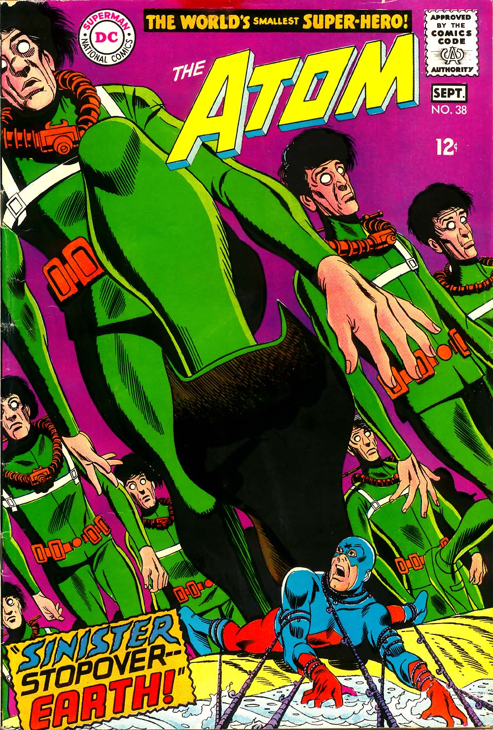 The Atom (1962) #38 cover