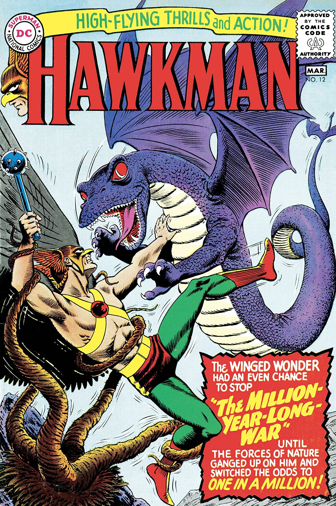 Hawkman (1964) #12 cover