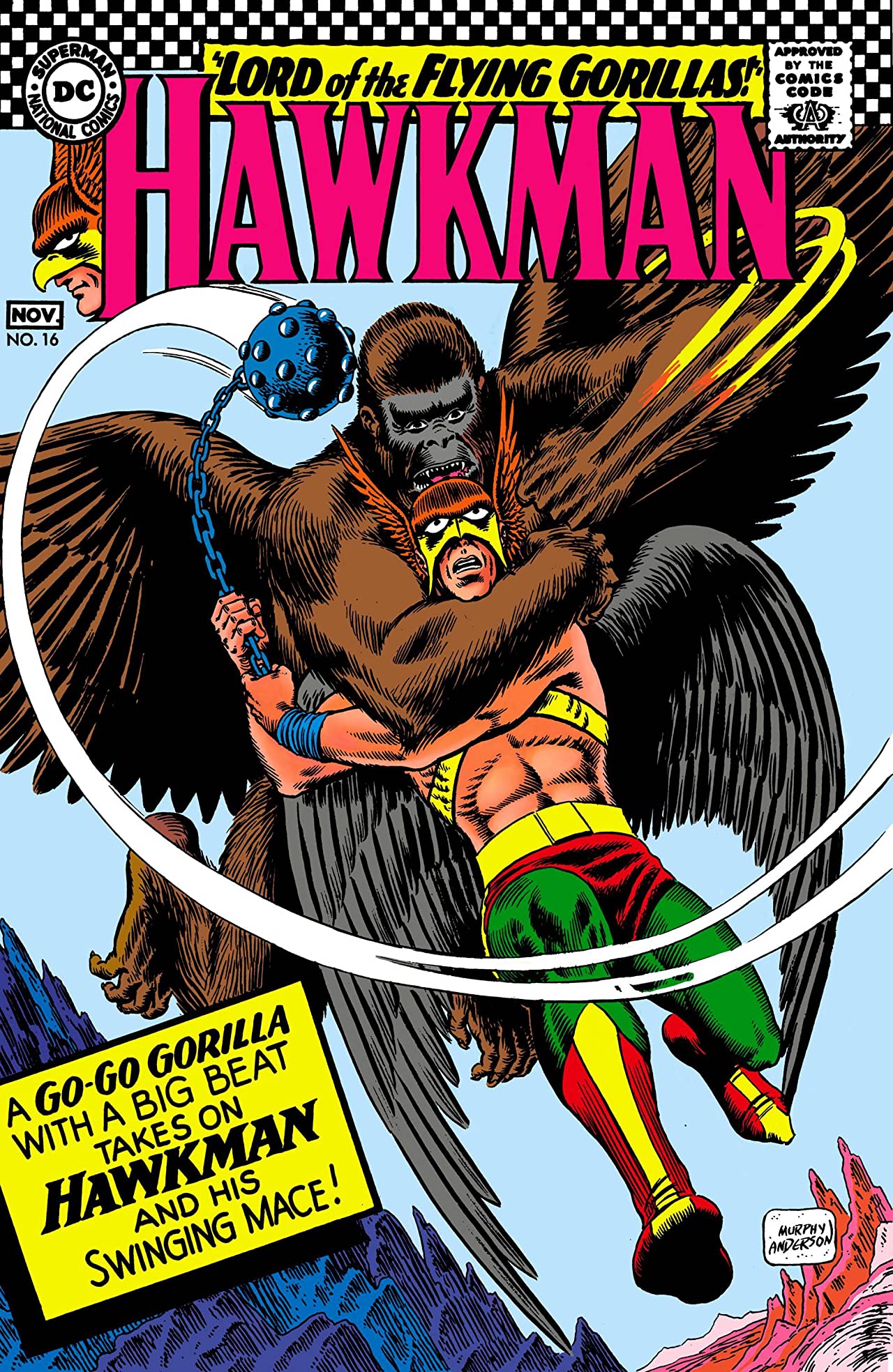 Hawkman (1964) #16 cover