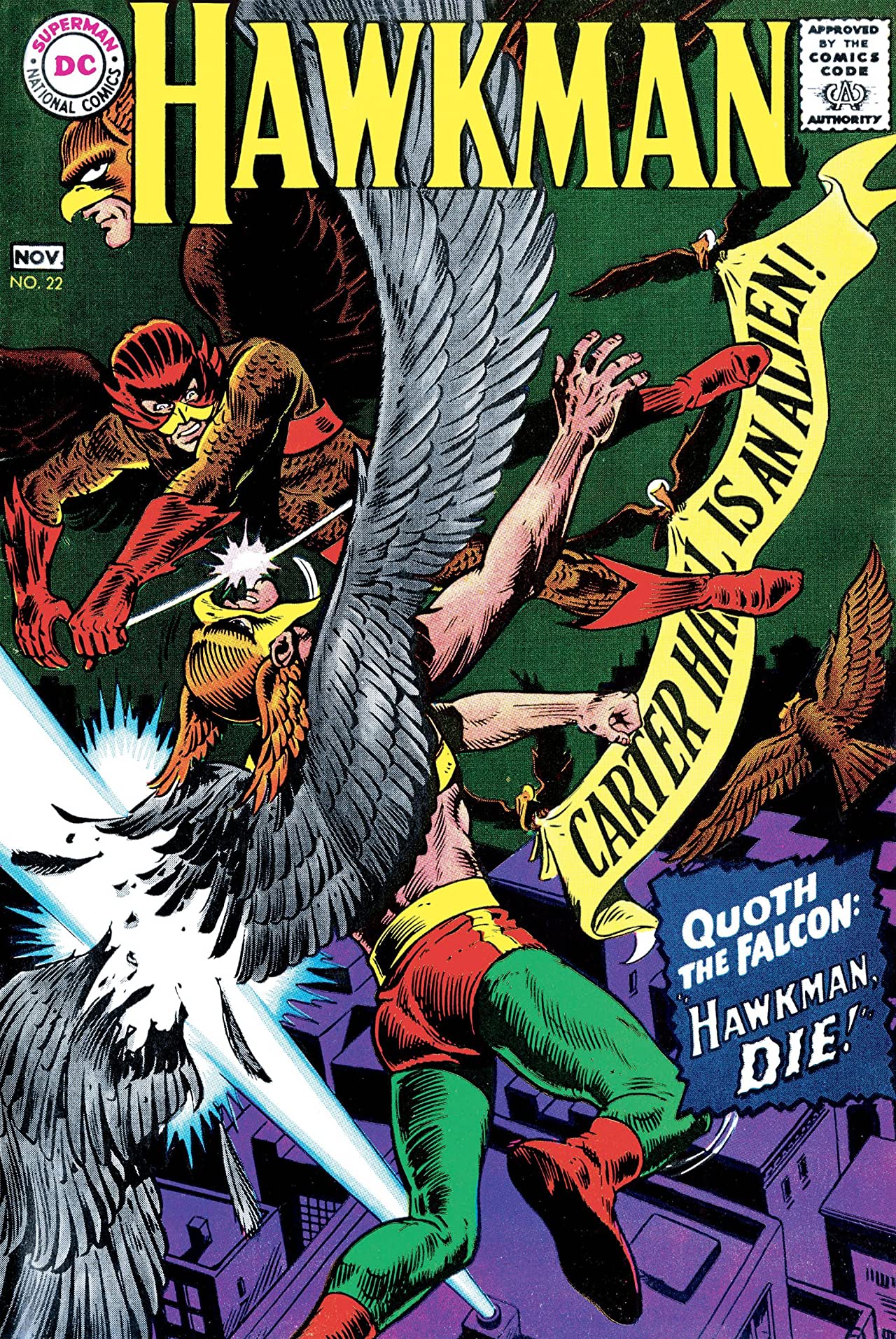 Hawkman (1964) #22 cover