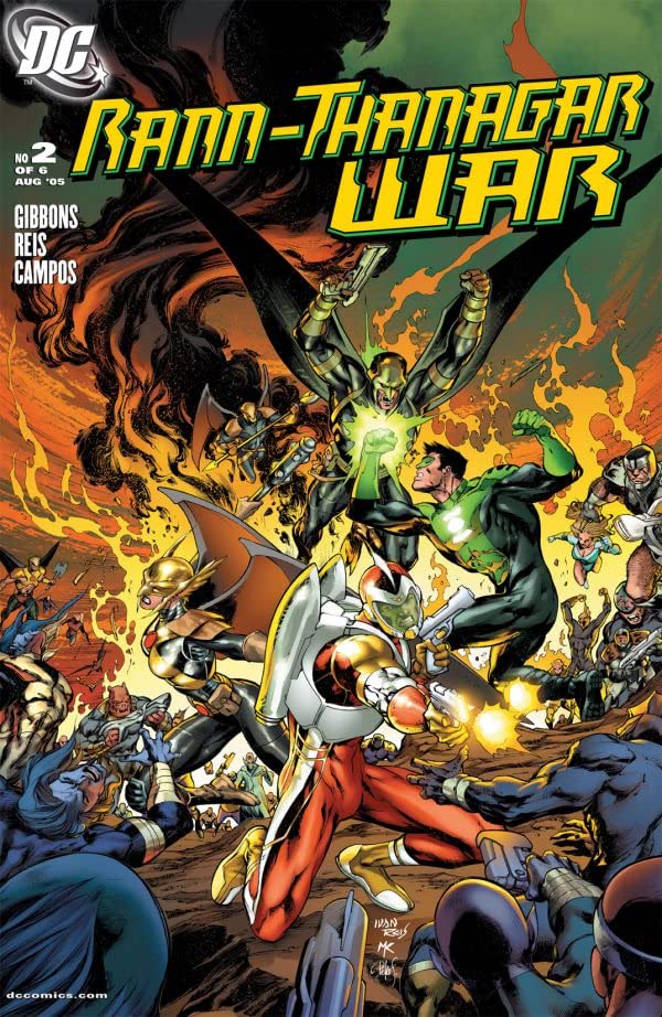 Cover of Rann / Thanagar War #2