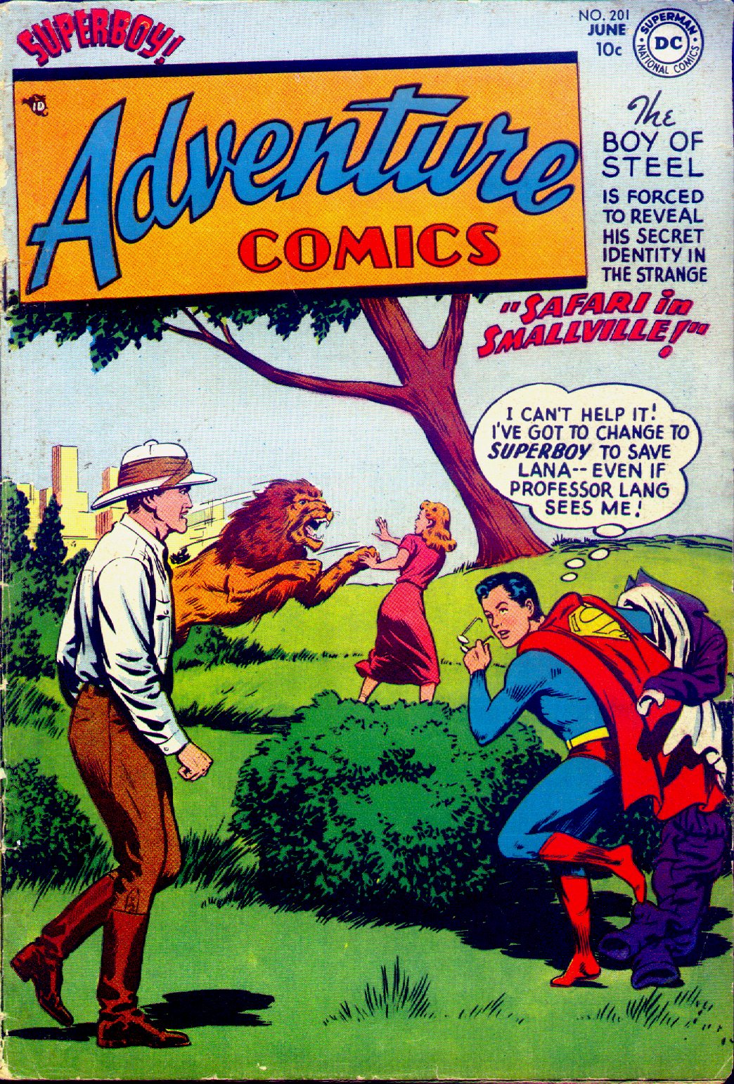 Adventure Comics (1938) #201 cover