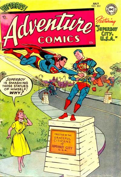 Adventure Comics (1938) #202 cover