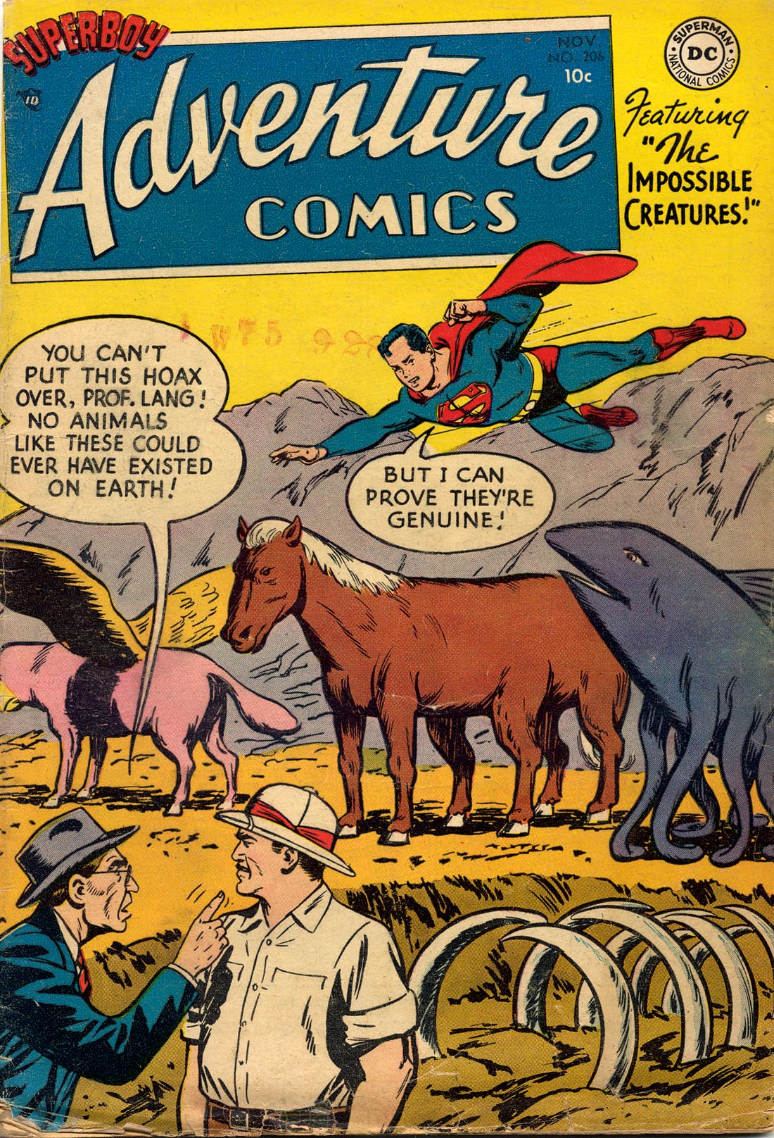 Adventure Comics (1938) #206 cover