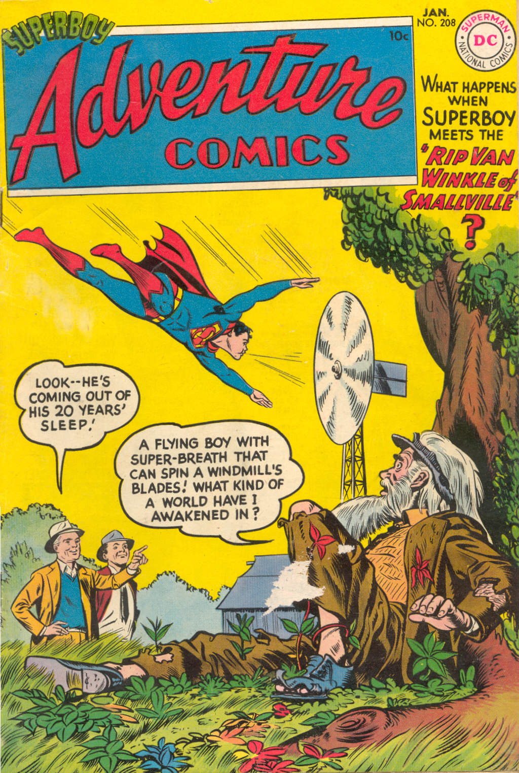 Adventure Comics (1938) #208 cover