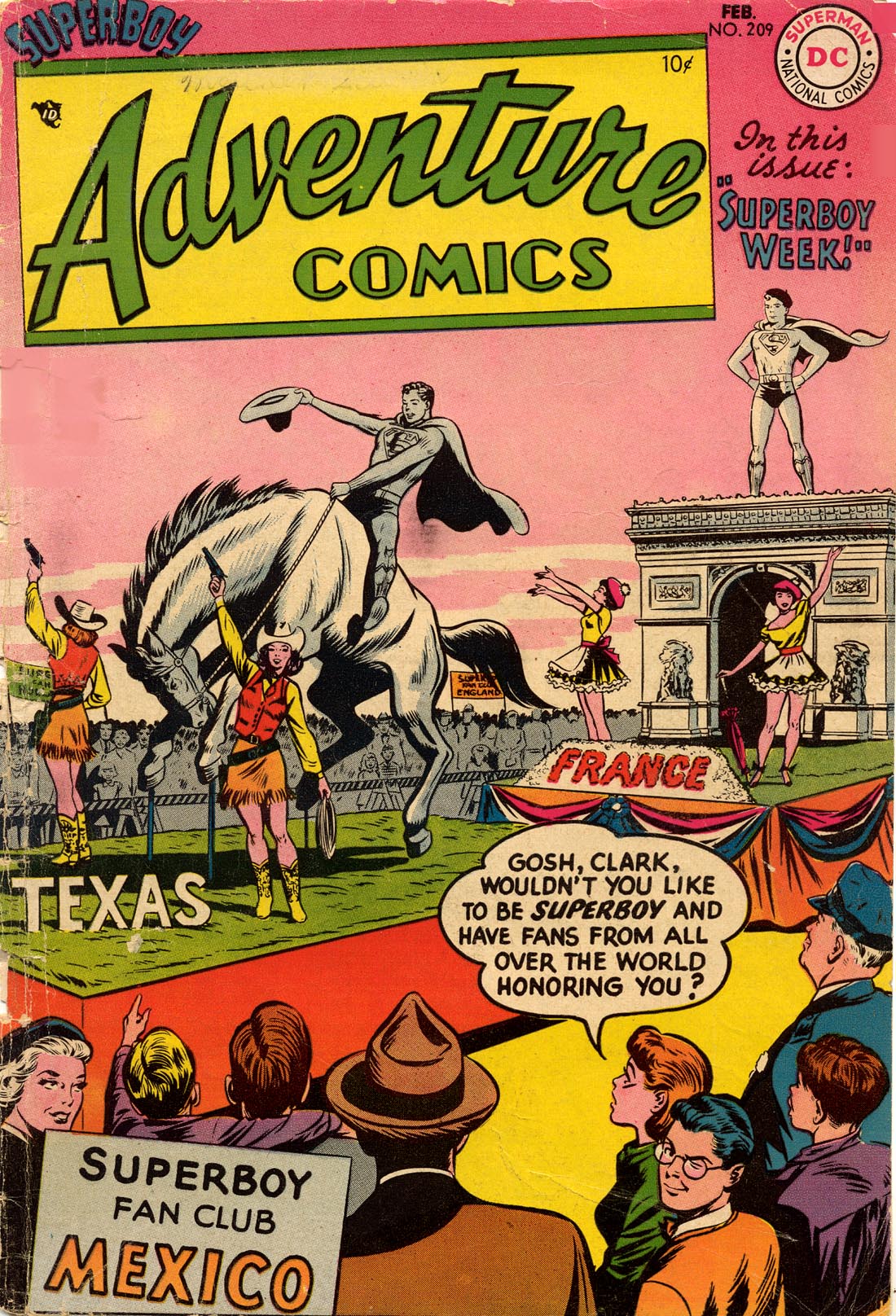 Adventure Comics (1938) #209 cover