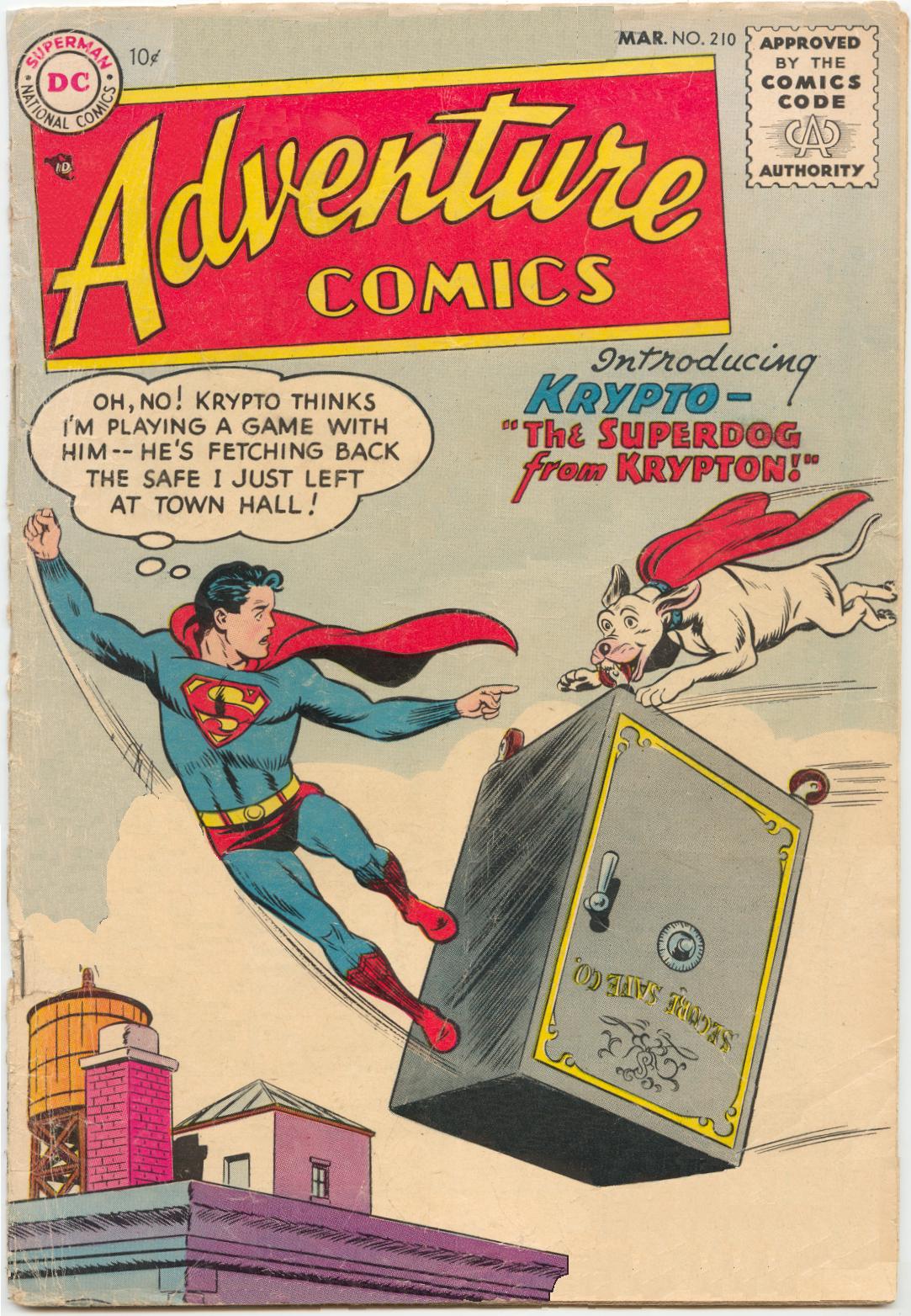 Adventure Comics (1938) #210 cover