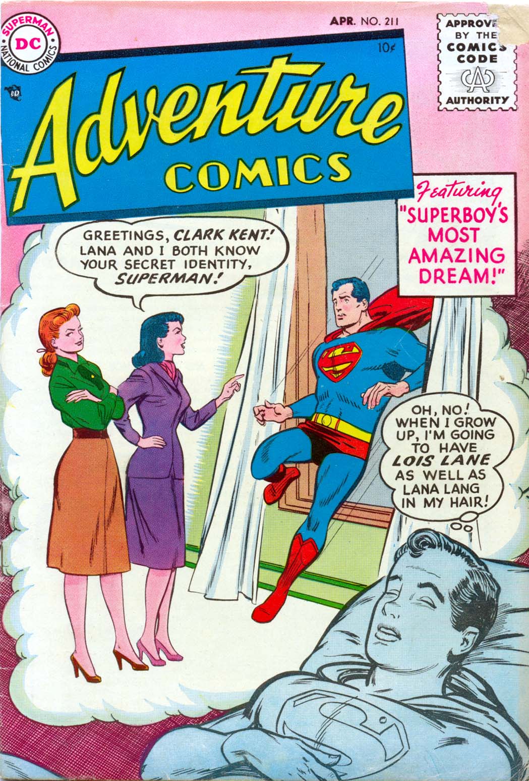 Adventure Comics (1938) #211 cover