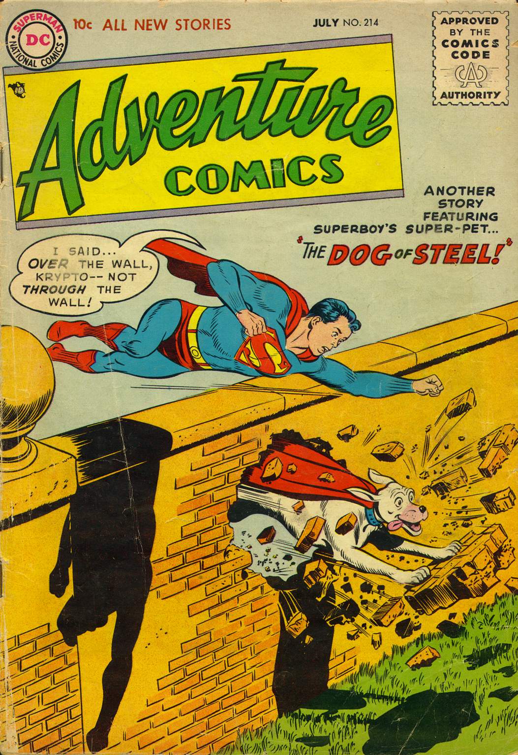 Adventure Comics (1938) #214 cover