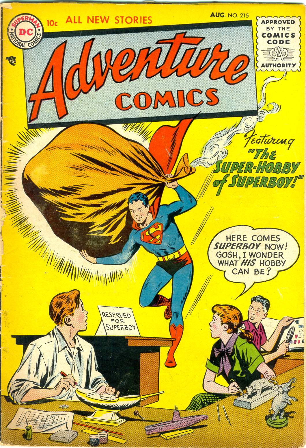 Adventure Comics (1938) #215 cover