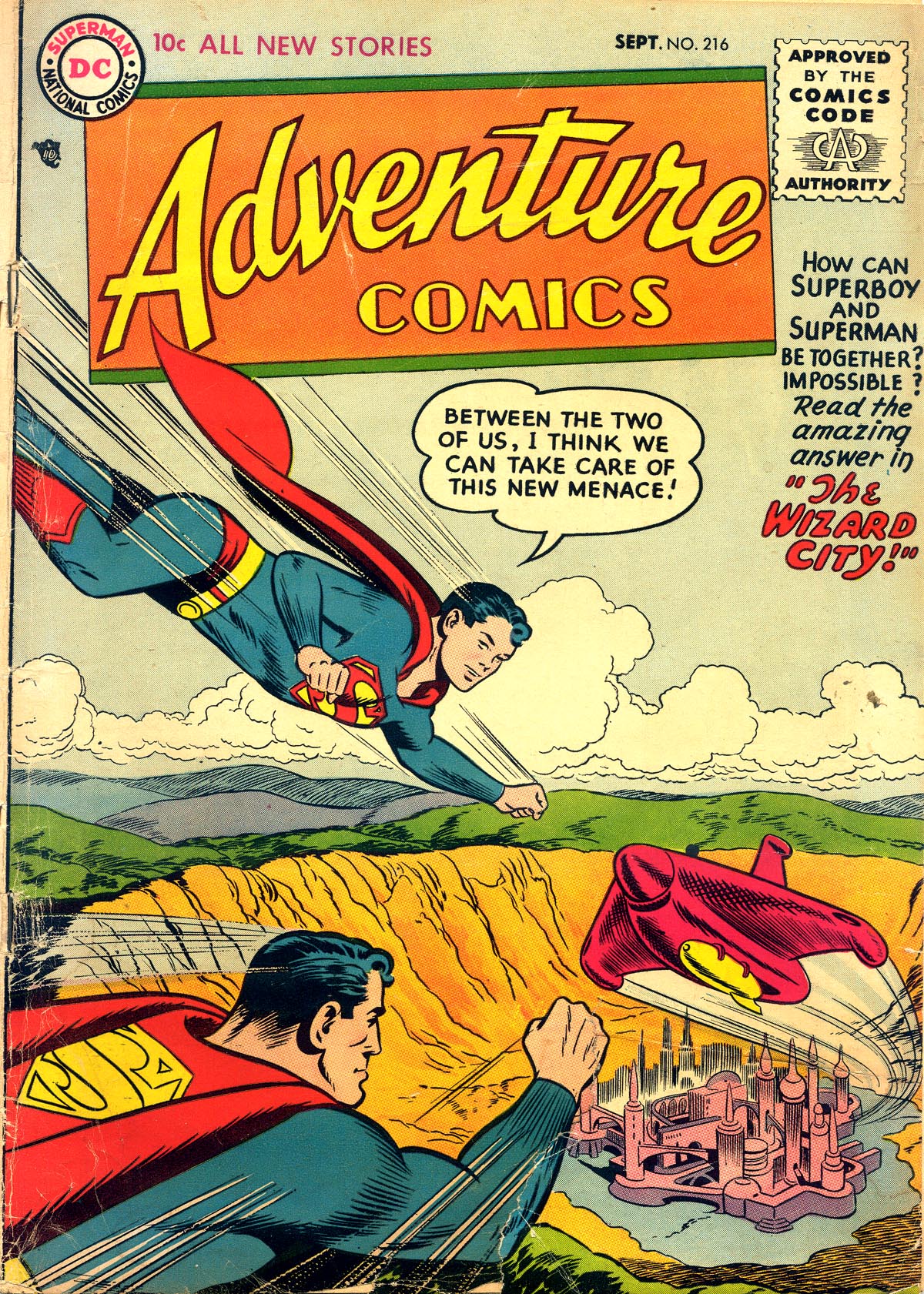 Adventure Comics (1938) #216 cover