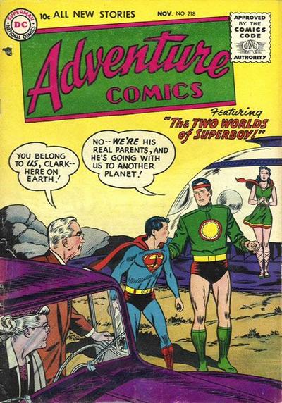 Adventure Comics (1938) #218 cover