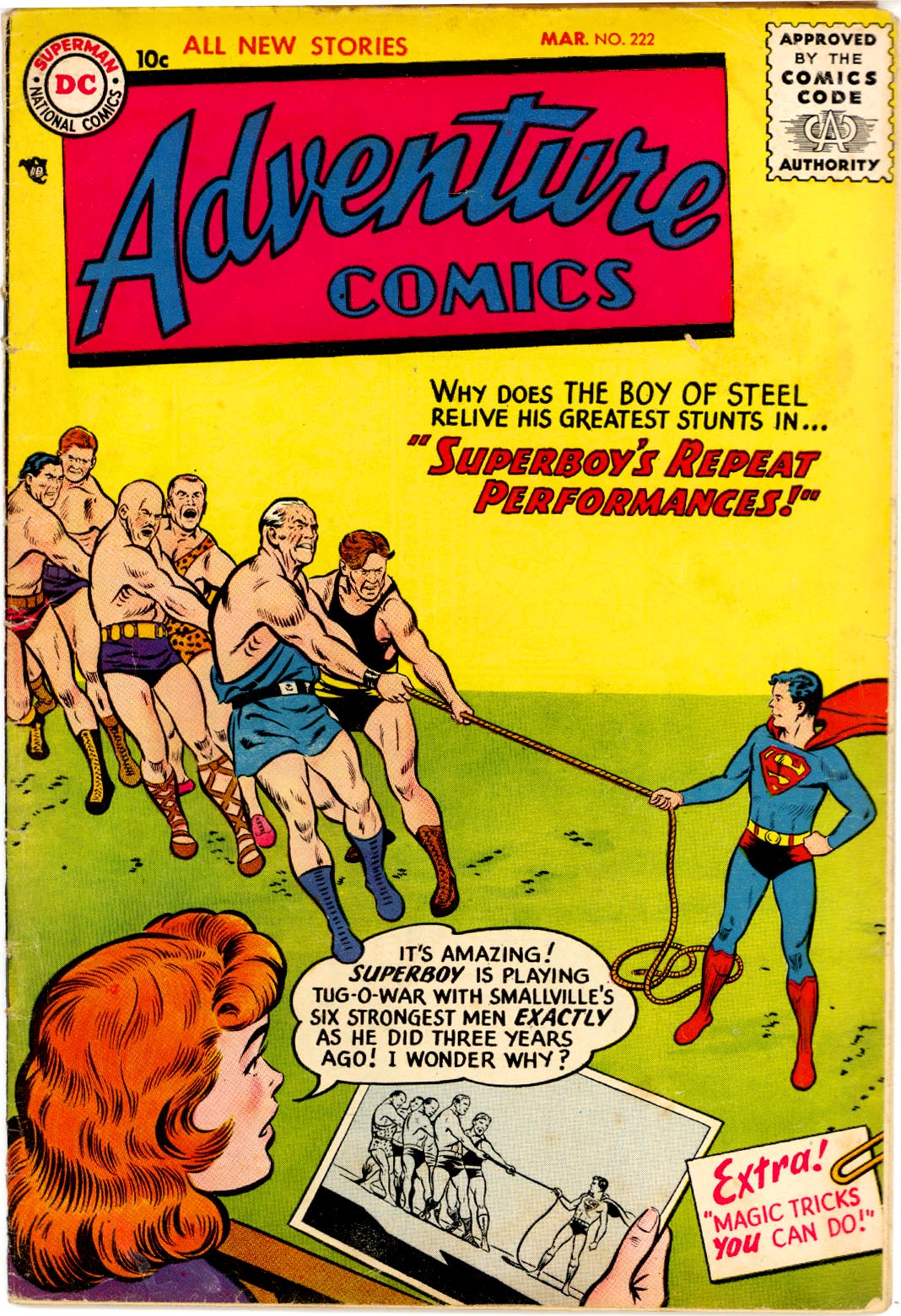 Adventure Comics (1938) #222 cover