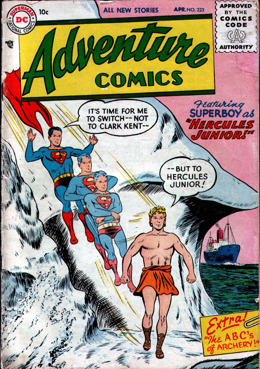 Adventure Comics (1938) #223 cover