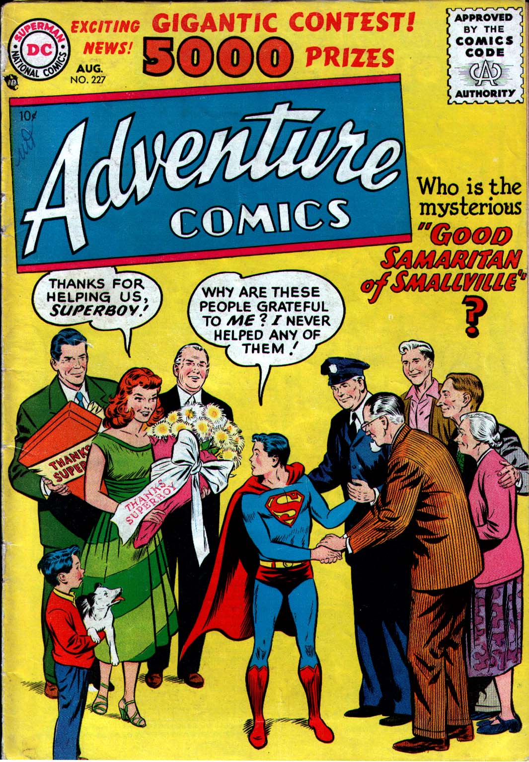 Adventure Comics (1938) #227 cover