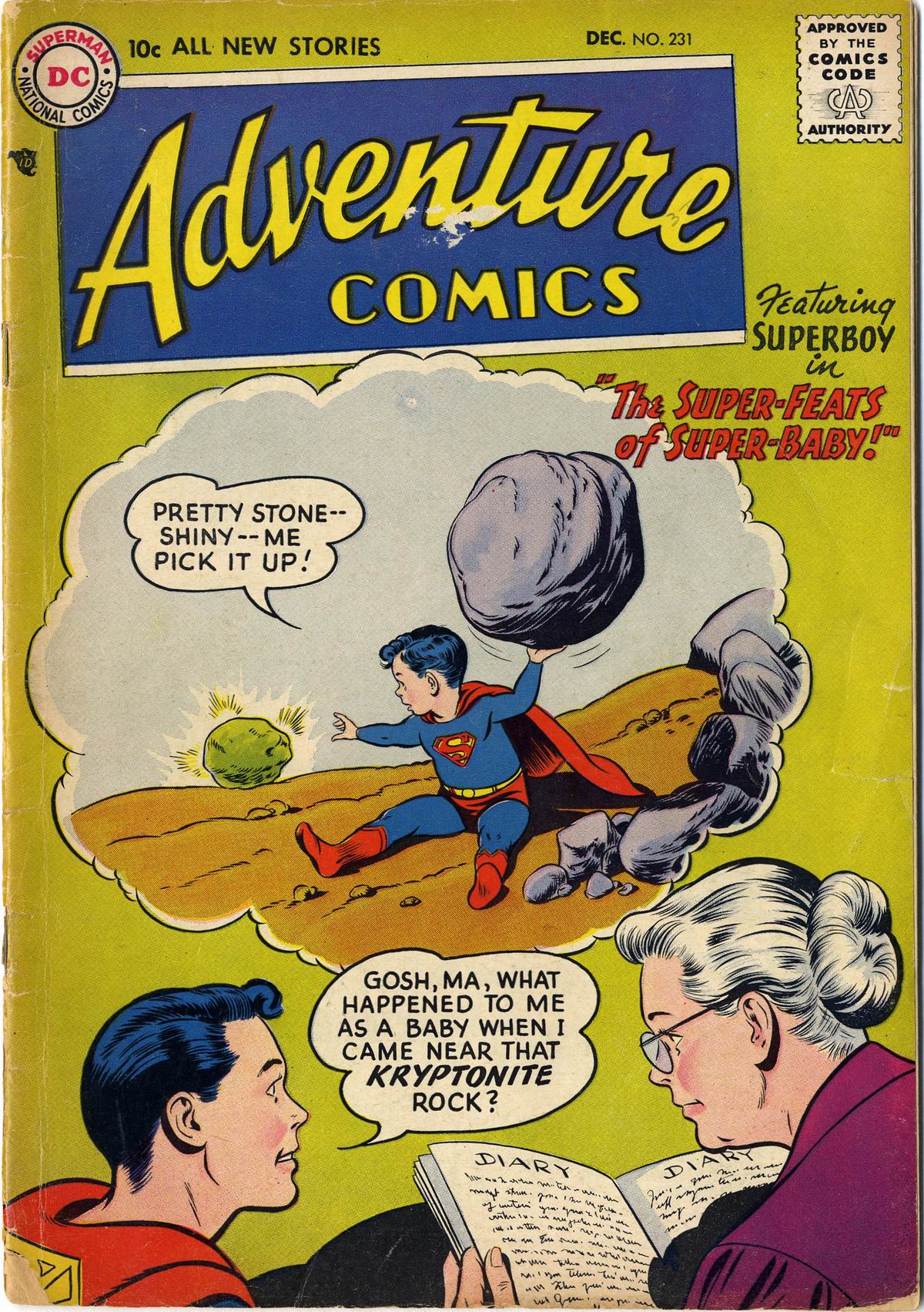 Adventure Comics (1938) #231 cover