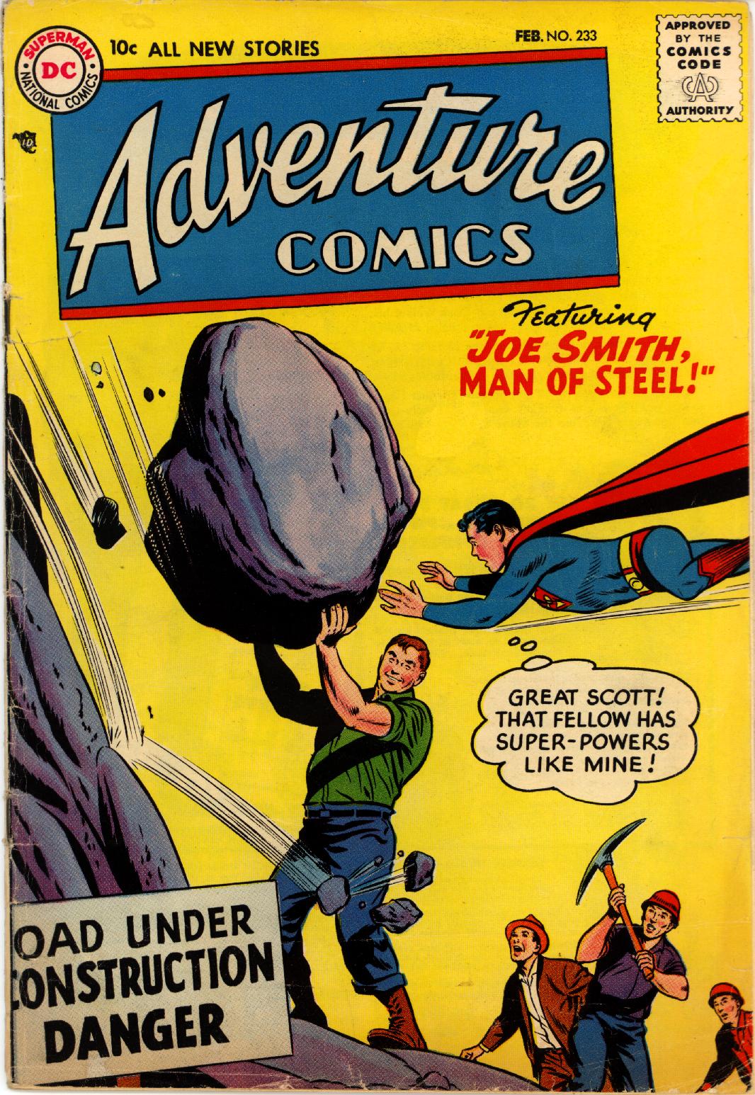 Adventure Comics (1938) #233 cover
