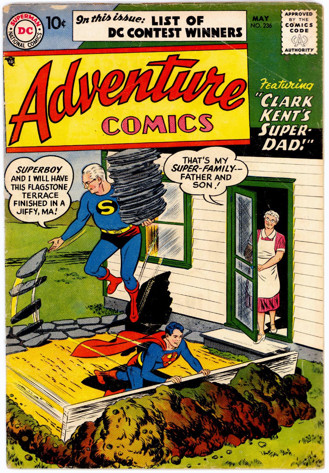 Adventure Comics (1938) #236 cover