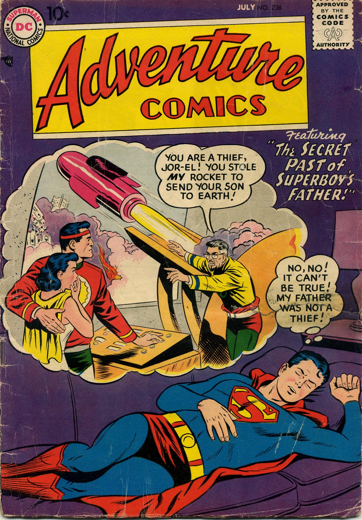 Adventure Comics (1938) #238 cover