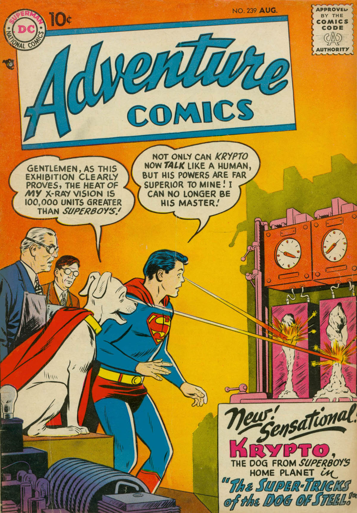 Adventure Comics (1938) #239 cover