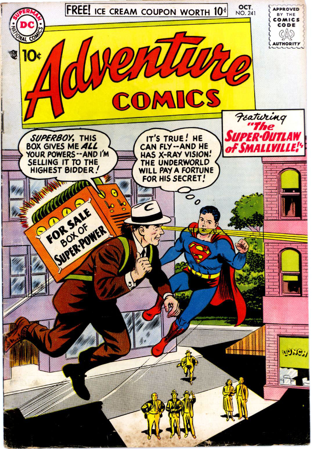 Adventure Comics (1938) #241 cover