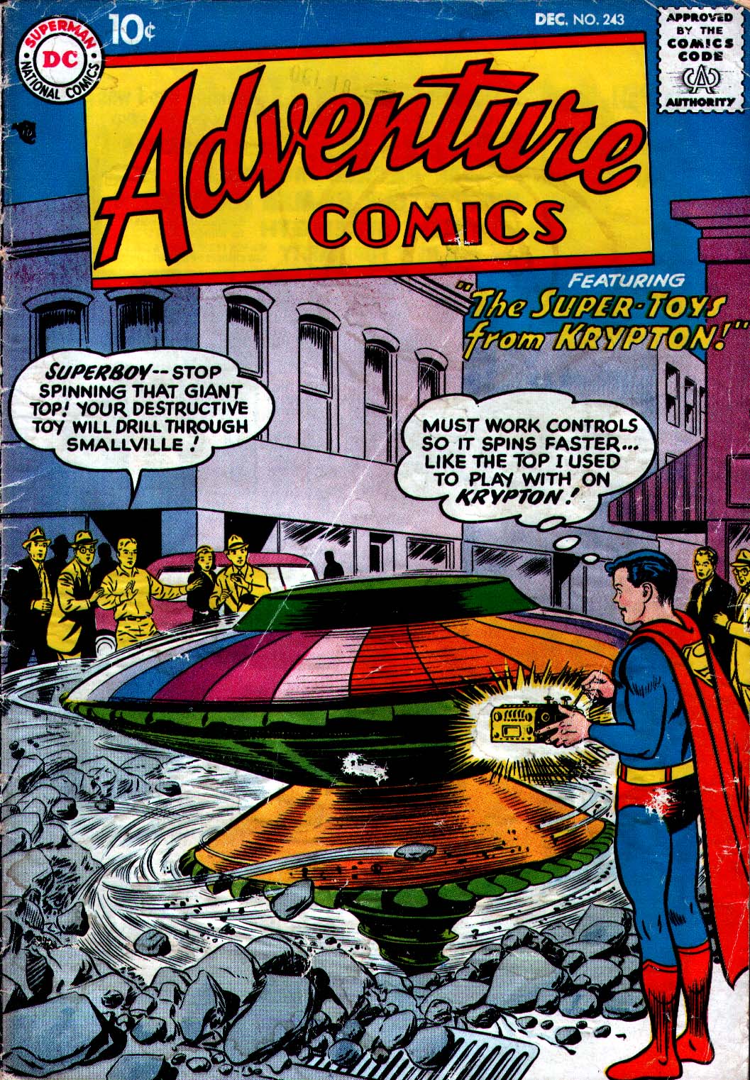 Adventure Comics (1938) #243 cover