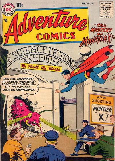 Adventure Comics (1938) #245 cover