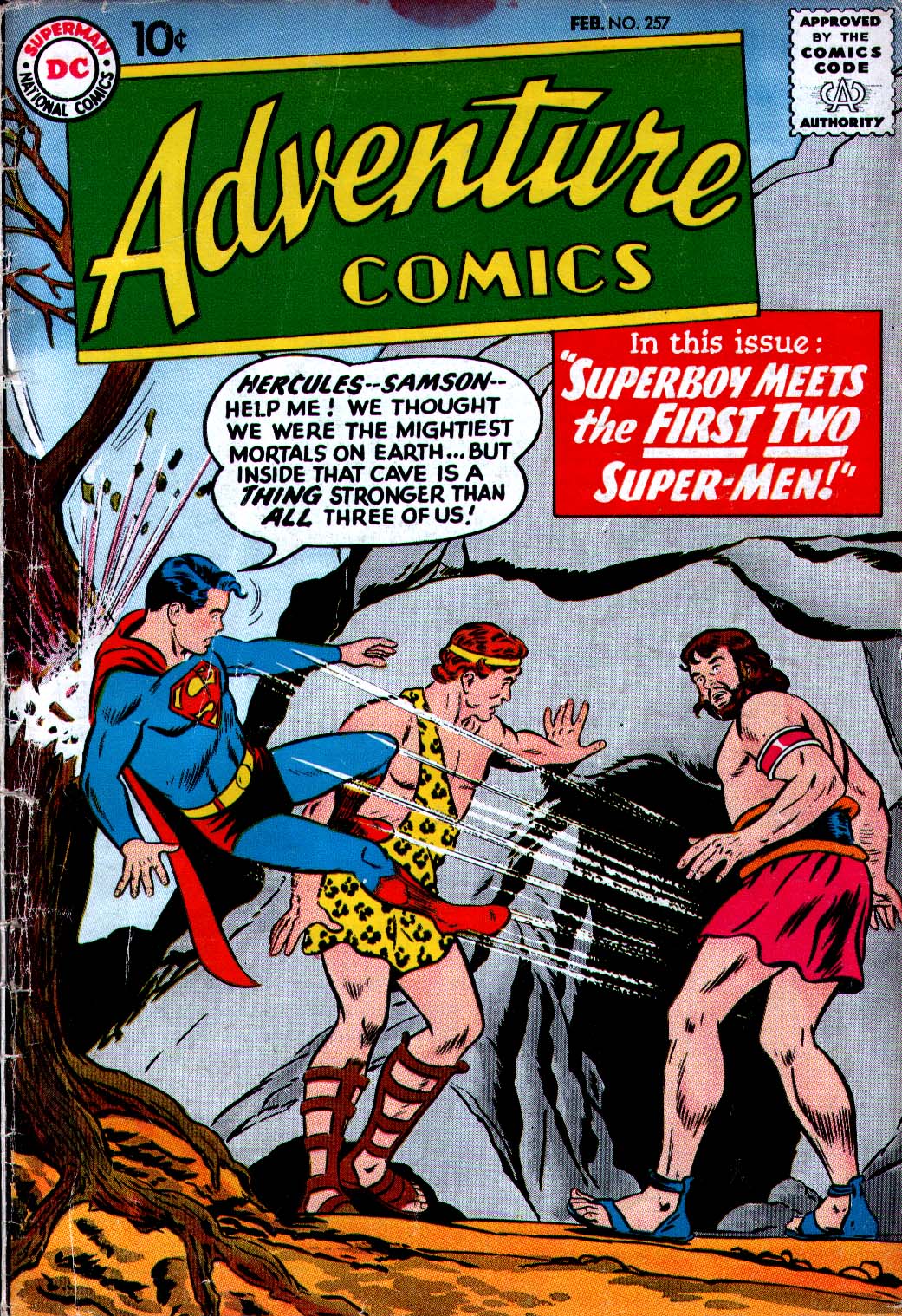 Adventure Comics (1938) #257 cover