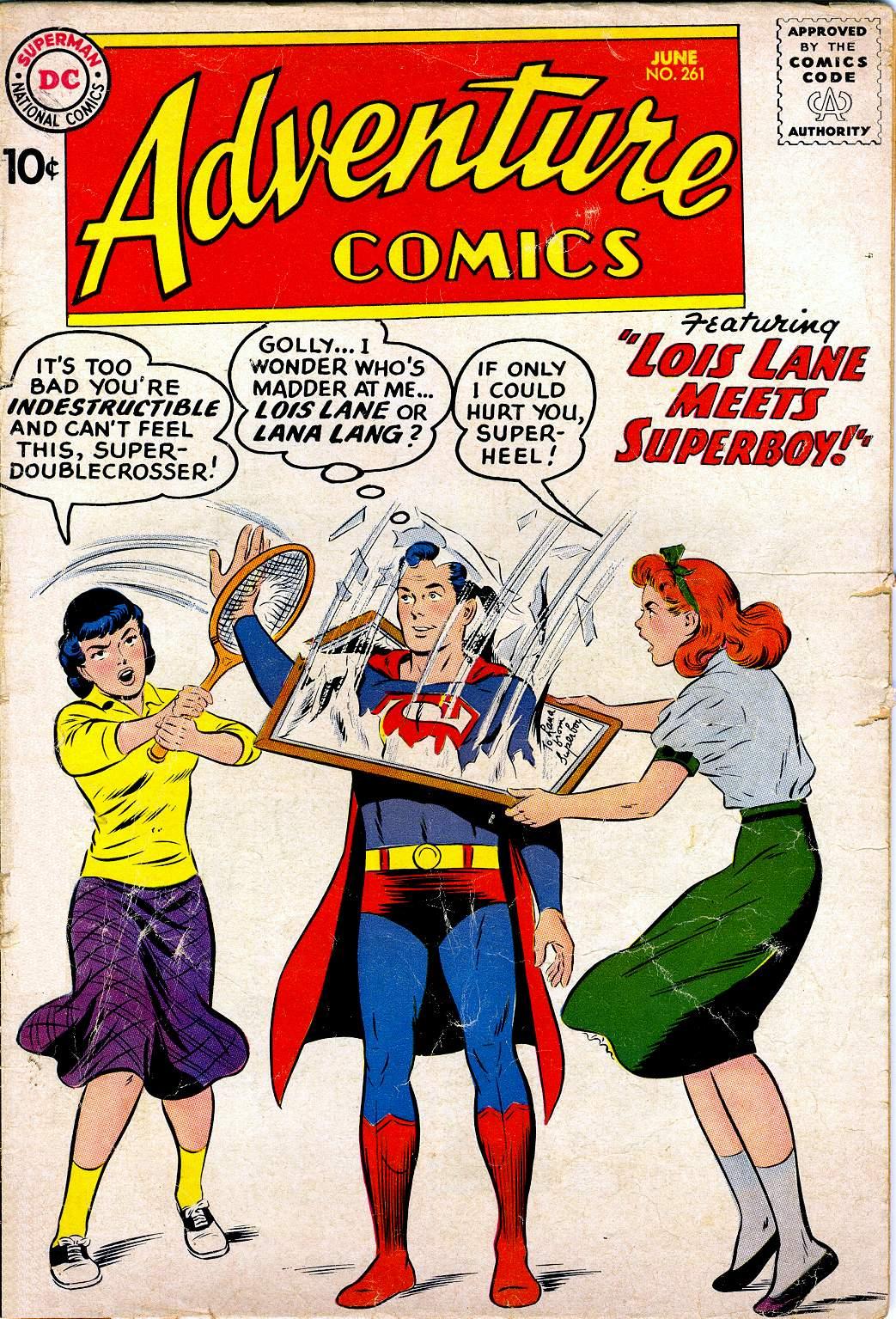 Adventure Comics (1938) #261 cover