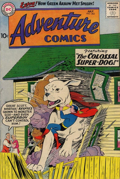 Adventure Comics (1938) #262 cover
