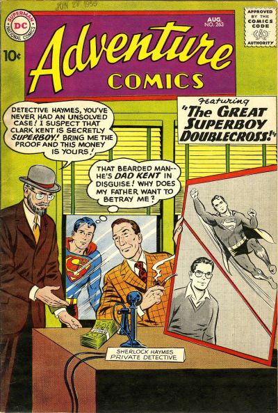 Adventure Comics (1938) #263 cover