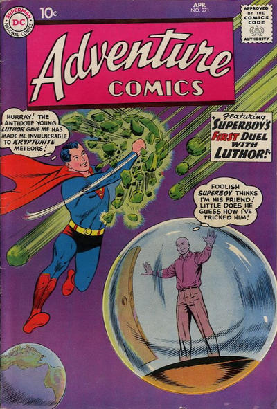 Adventure Comics (1938) #271 cover