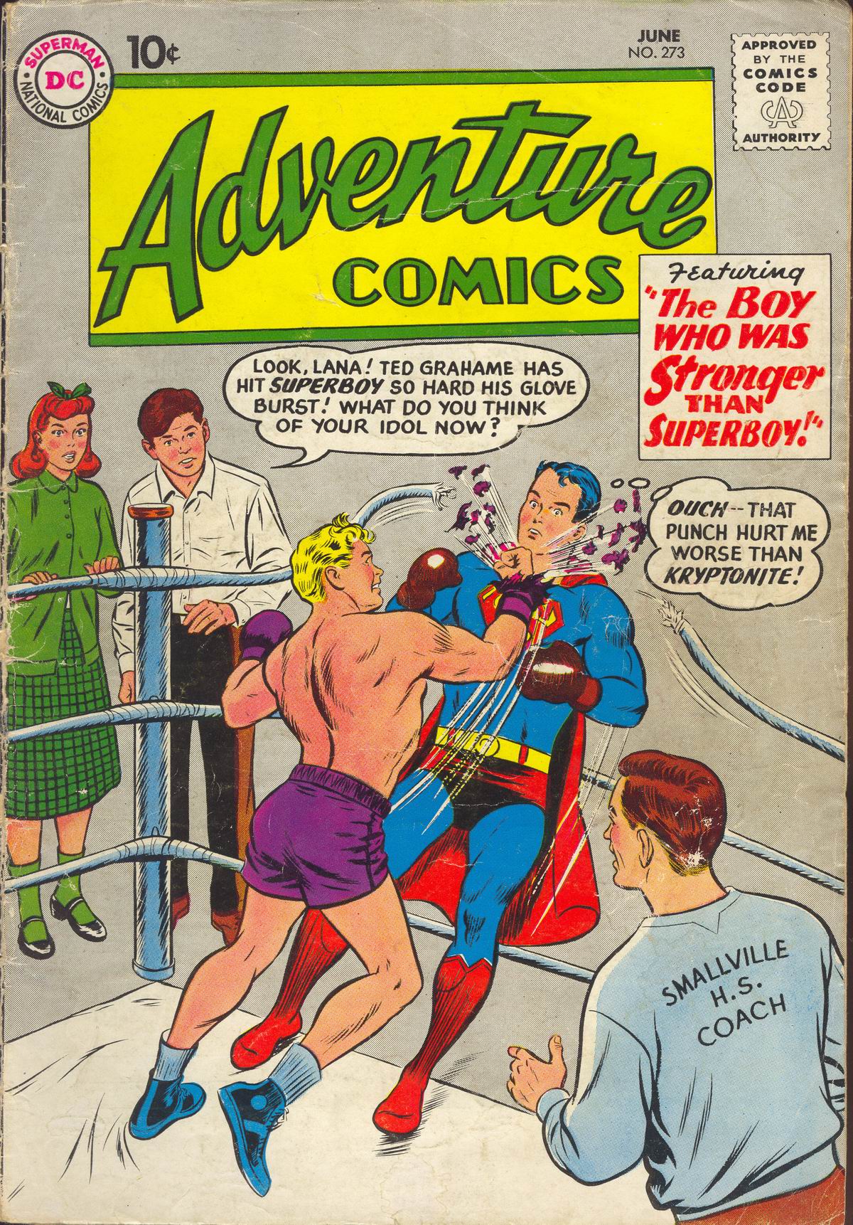 Adventure Comics (1938) #273 cover